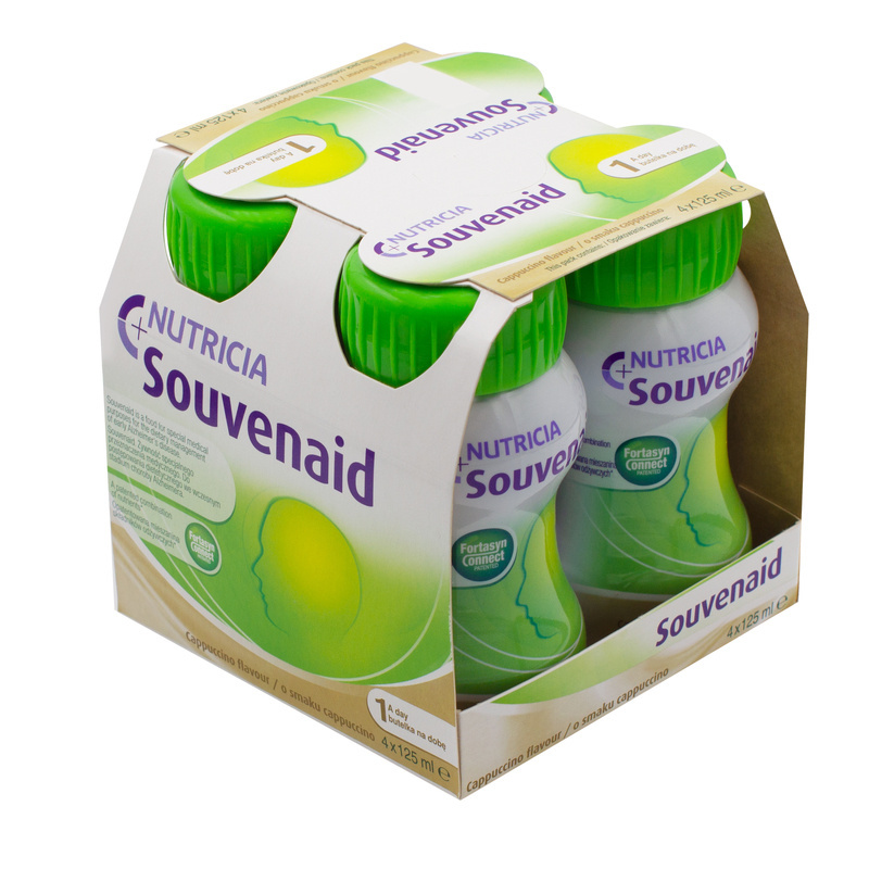 Souvenaid O Smaku Cappuccino 4x125ml AptekaDziecka Pl