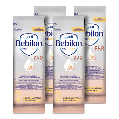 Bebilon Profutura Duobiotik 2 Mleko następne po 6. miesiącu w saszetkach ZESTAW 4 x 28,8 g