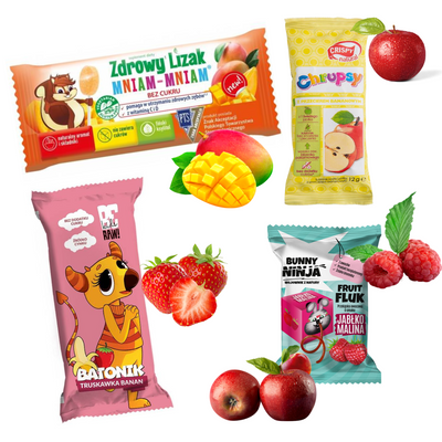 Zestaw zdrowych słodyczy dla przedszkolaka 1
