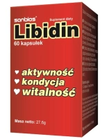 SANBIOS Libidin WITALNOŚĆ MĘŻCZYZN 60 tabletek