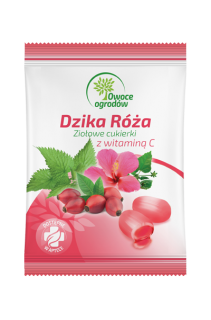 Rodzina zdrowia cukierki dzika róża 60 g