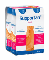 Supportan Drink, smak owoce tropikalne, 8 x 200 ml.  Żywność specjalnego przeznaczenia medycznego. Pacjent onkologiczny, wyniszczony. 