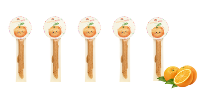 Naturalnie zdrowi rolls owocowy o smaku pomarańczy SOLO zdrowa przekąska ZESTAW 5 x 8 g