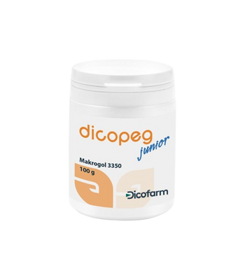 Dicopeg Junior proszek przeczyszczający smak pomarańczowy DLA DZIECI 100 g