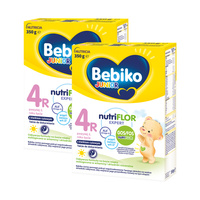 Bebiko Junior 4R Odżywcza formuła na bazie mleka dla dzieci powyżej 2. roku życia ZESTAW 2 x 350 g