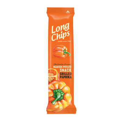 LONG CHIPS Chipsy ziemniaczane o smaku grillowanej papryki 75 g