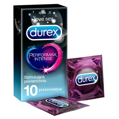 Prezerwatywy Durex Performax Intense 10szt