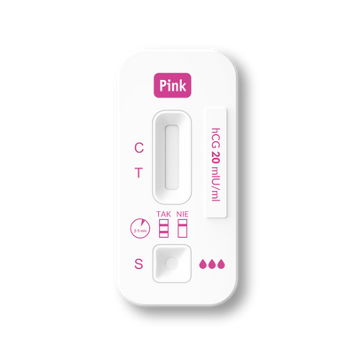  Pink Test ciążowy płytkowy 1 szt. 