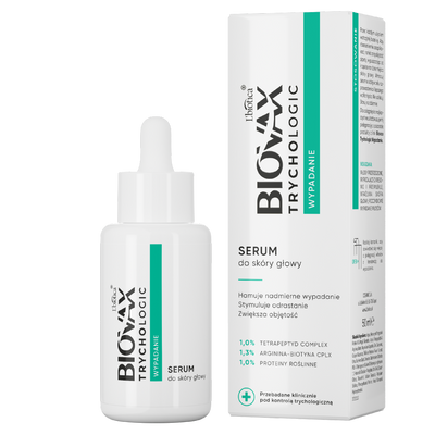 Biovax Trychologic serum do skóry głowy NA WYPADANIE WŁOSÓW ZESTAW 5 x 50 ml
