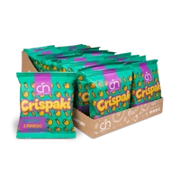 Crispy Natural marchew o smaku brzoskwiniowym - suszone kostki z marchwi ZESTAW 24 x 18 g