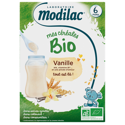 MODILAC Moja kaszka BIO Waniliowa po 6 miesiącu 250 g