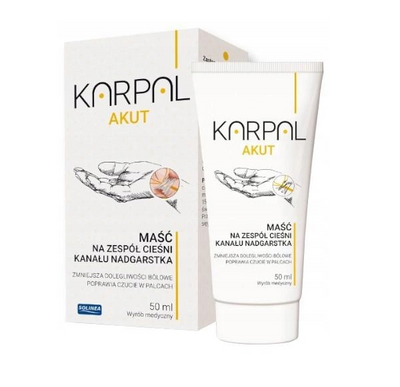 Karpal Akut maść na ZESPÓŁ MIĘSNI NADGARSTKA 50 ml