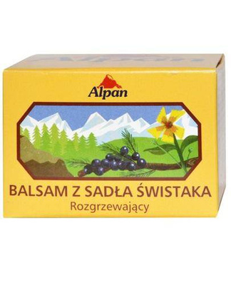 Balsam z Sadła Świstaka 50 ml rozgrzewający