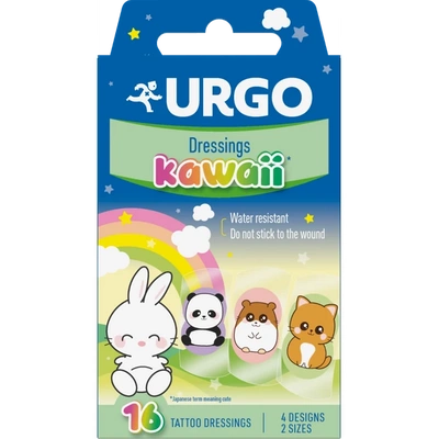 URGO Kawaii plastry opatrunkowe dla dzieci 16 sztuk