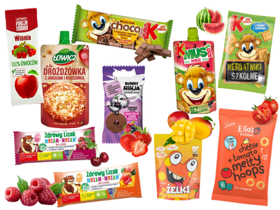 Zestaw zdrowe słodycze bez cukru 10 sztuk ŚWIĄTECZNE PACZKI