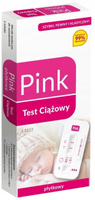 Pink test owulacyjny 5 sztuk + 5 testów płytkowych + 5 testów strumieniowych super czuły