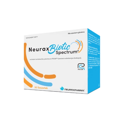 NeuraxBiotic Spectrum bakterie probiotyczne układ nerwowy i jelitowy 30 saszetek