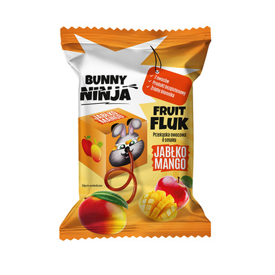Bunny Ninja Fruit Fluk o smaku jabłko-mango 15 g