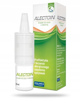 Alectoin nawilżające krople do oczu z ektoiną ZESTAW 3 x 10 ml
