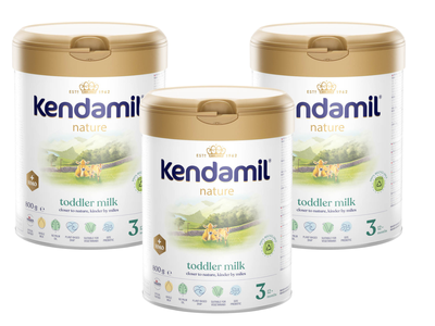 Kendamil Nature 3 HMO+ mleko organiczne bez oleju rybiego ZESTAW 3 x 800 g