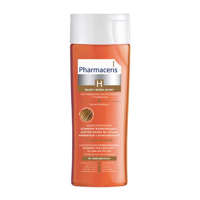 Pharmaceris H-Keratineum Skoncentrowany szampon wzmacniający łodygę włosów x250 ml