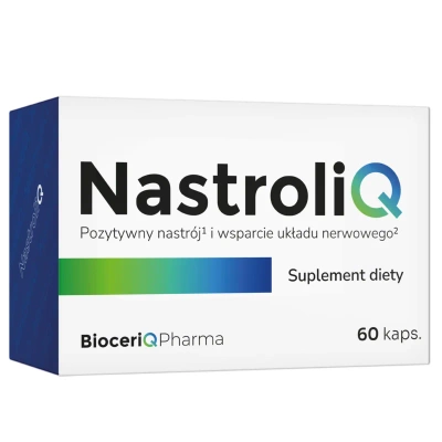 Bioceriq NASTROLIQ suplement na pozytywny nastrój 60 kapsułek