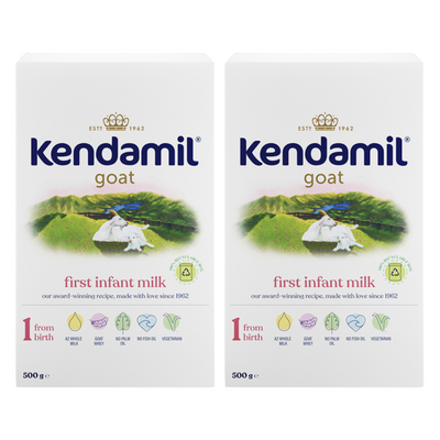 Kendamil Kozie mleko początkowe od urodzenia ZESTAW 2 x 500 g
