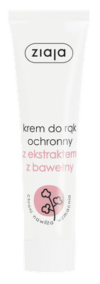 ZIAJA Krem do rąk ochronny z ekstraktem z bawełny x100 ml