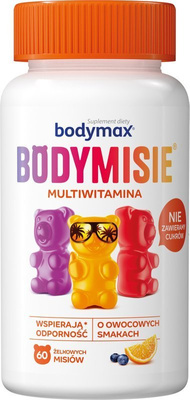 Bodymax Bodymisie żelki  dla dzieci owocowe 60 sztuk 