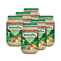 BoboVita Kaszotto! Komosa ryżowa z cielęciną i cukinią po 7 miesiącu ZESTAW 6 x 190 g