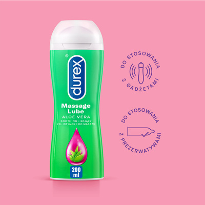 Durex Play Żel do masażu 2w1 z aloesem 200ml