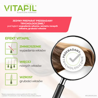 Vitapil biotyna ZDROWE LŚNIĄCE WŁOSY na odbudowę 60 kapsułek