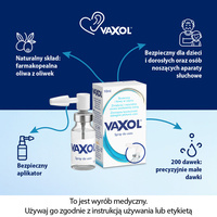 Vaxol spray do usuwania woskowiny usznej10 ml