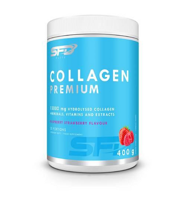 SFD collagen premium suplement o smaku truskawki i maliny 400 g