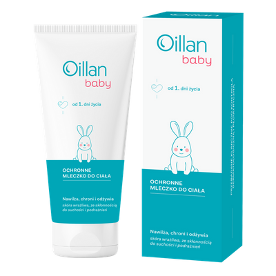 Oillan Baby Ochronne mleczko do ciała od 1 dnia życia 200 ml