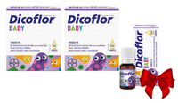 Dicoflor Baby probiotyk krople zestaw 4 x 5 ml + 1 OPAKOWANIE GRATIS!