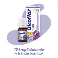 Dicoflor baby krople dla niemowląt i dzieci 5 ml