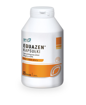 Equazen/ Eye Q suplement diety kwasy omega 3 omega 6 360+40kap