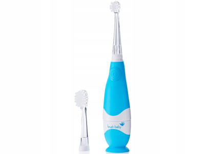 BRUSH-BABY szczoteczka soniczna dzieci Sonic PRO 0-3 lat niebieska
