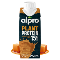 Alpro Napój sojowy wysokobiałkowy o smaku karmelu i kawy 250ml
