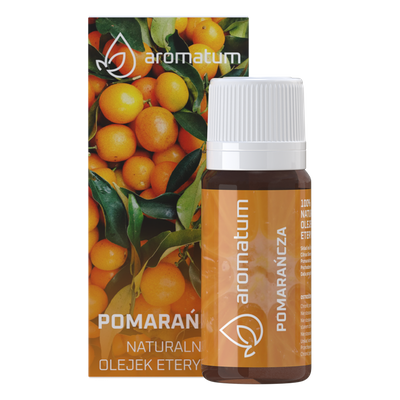 Aromatum naturalny olejek eteryczny aromaterapia 12ml o zapachu pomarańczy