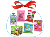 Pysznie i naturalnie zestaw zdrowych słodyczy dla dzieciaków ŚWIĄTECZNE PACZKI