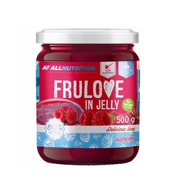 Allnutrition Frulove choco in jelly raspberry maliny w żelu 300 g