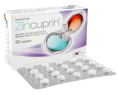 Zincuprin 60 tabletek