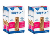 Supportan Drink, smak cappucino 8 x 200 ml.  Żywność specjalnego przeznaczenia medycznego. Pacjent onkologiczny, wyniszczony. 