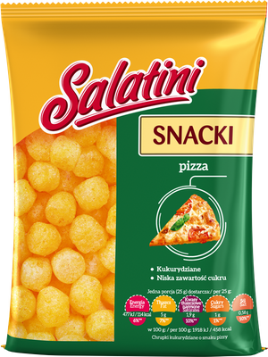 Salatini zestaw zdrowe chipsy snacki RÓŻNE SMAKI ZESTAW 5 sztuk