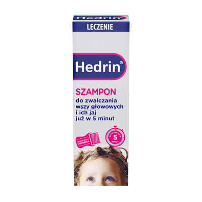 Hedrin szampon do zwalczania wszy głowowych i ich jaj 100 ml