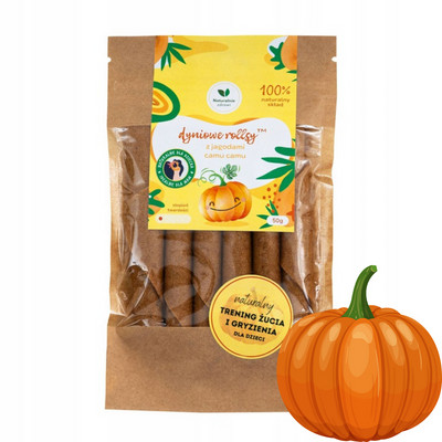 Naturalnie Zdrowi rollsy naturalne zdrowe przekąski trening żucia MEGA PAKA 11 sztuk