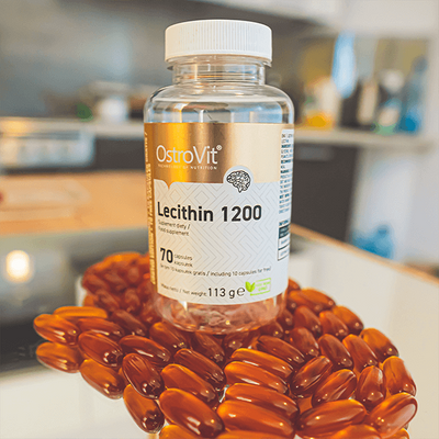 OstroVit Lecytyna 1200 mg 70 kapsułek Pamięć i koncentracja