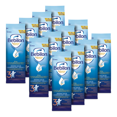 Bebilon 3 Advance Pronutra Junior po 1. roku życia saszetka ZESTAW 12 x 29,4 g